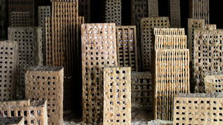 See a city made of bread decompose in a moldy apocalypse